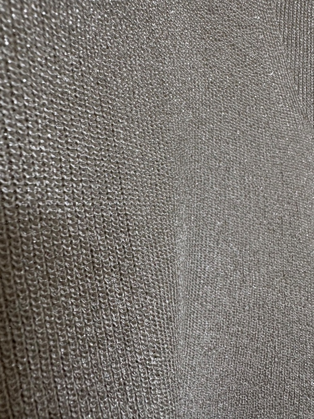 MNG Silver V Neck sweater size M - Picture 3 of 3